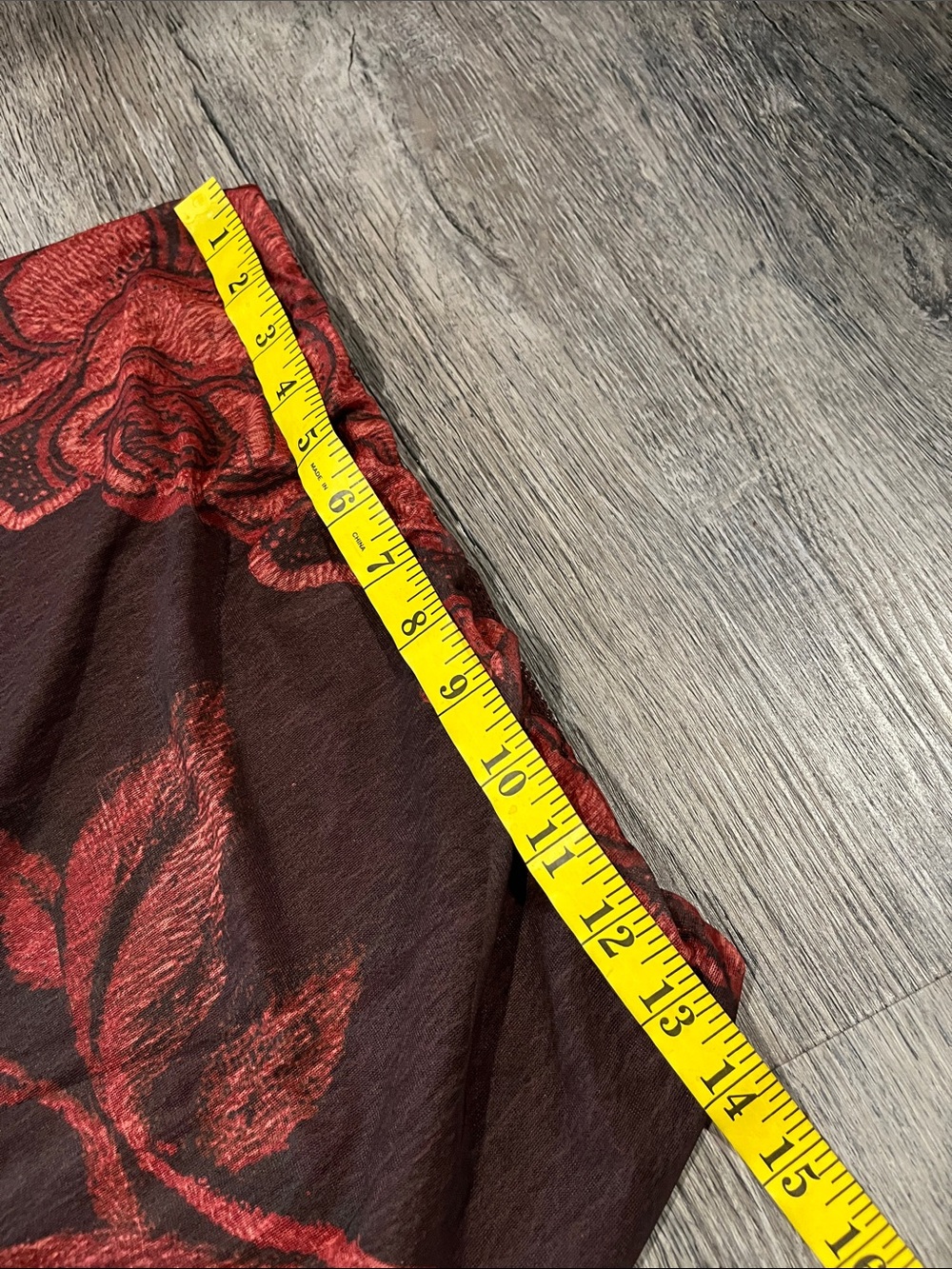 FREE PEOPLE NWT The Shadow Printed Midi Skirt Set / Red Combo - S - Picture 6 of 9